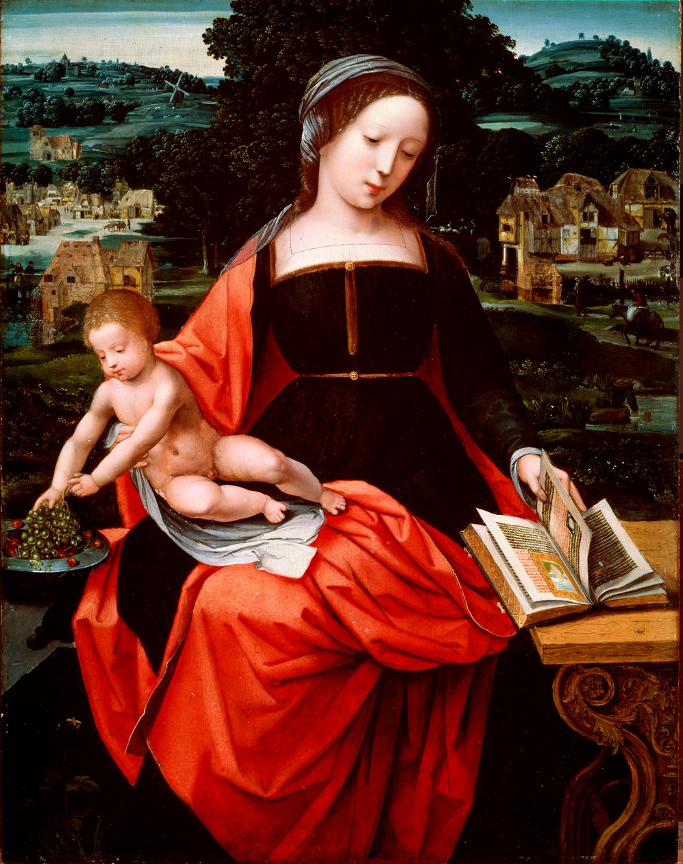 „Szűz és gyermek”, 1530-1540-es évek alkotó: Unknown Old Master