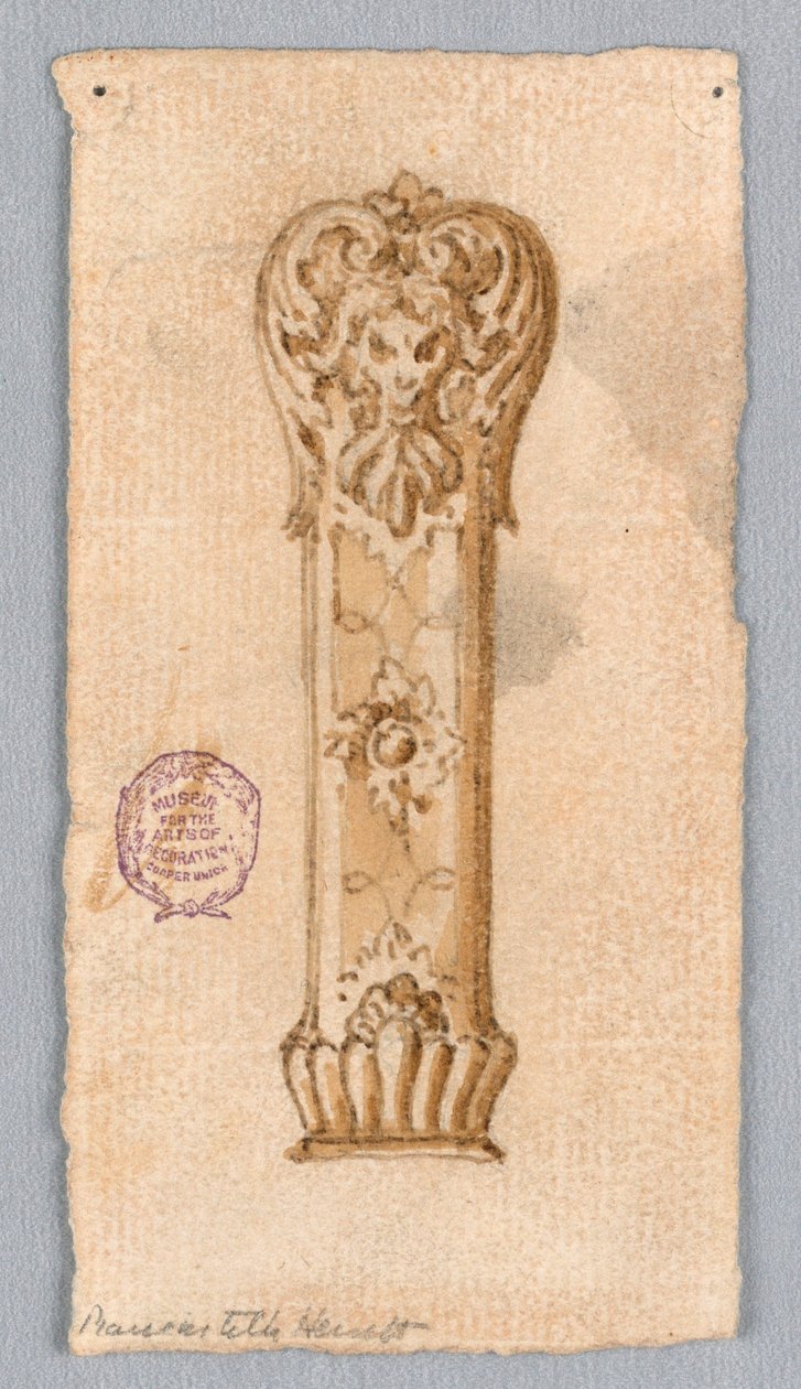 Rajz, Design a Handle, 17-19. század alkotó: Unknown artistUnknown artist