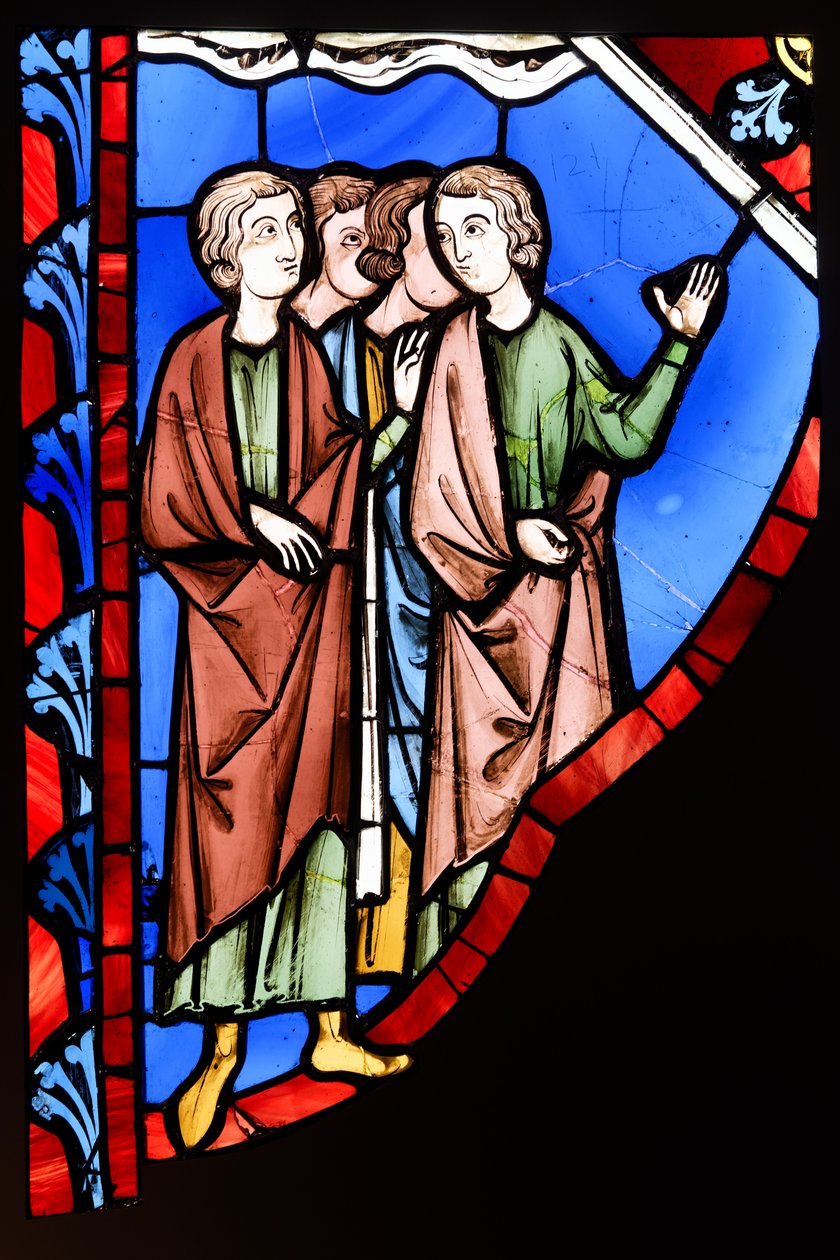 Négy karakter Sainte-Chapelle MNMA ClDS14474 n2 alkotó: Unknown artistUnknown artist