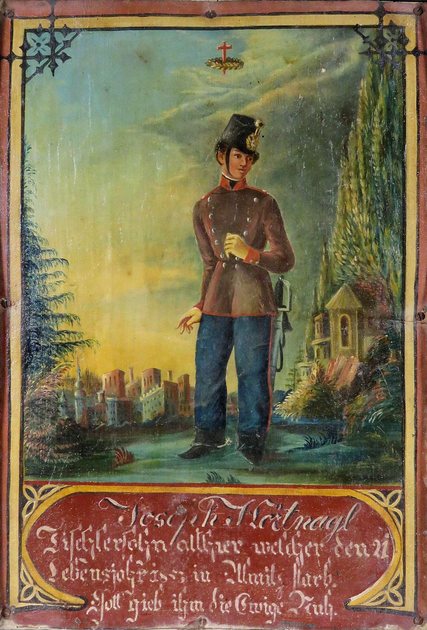 Emlékkép Joseph Hörtnagl számára 1853 alkotó: Unknown artistUnknown artist
