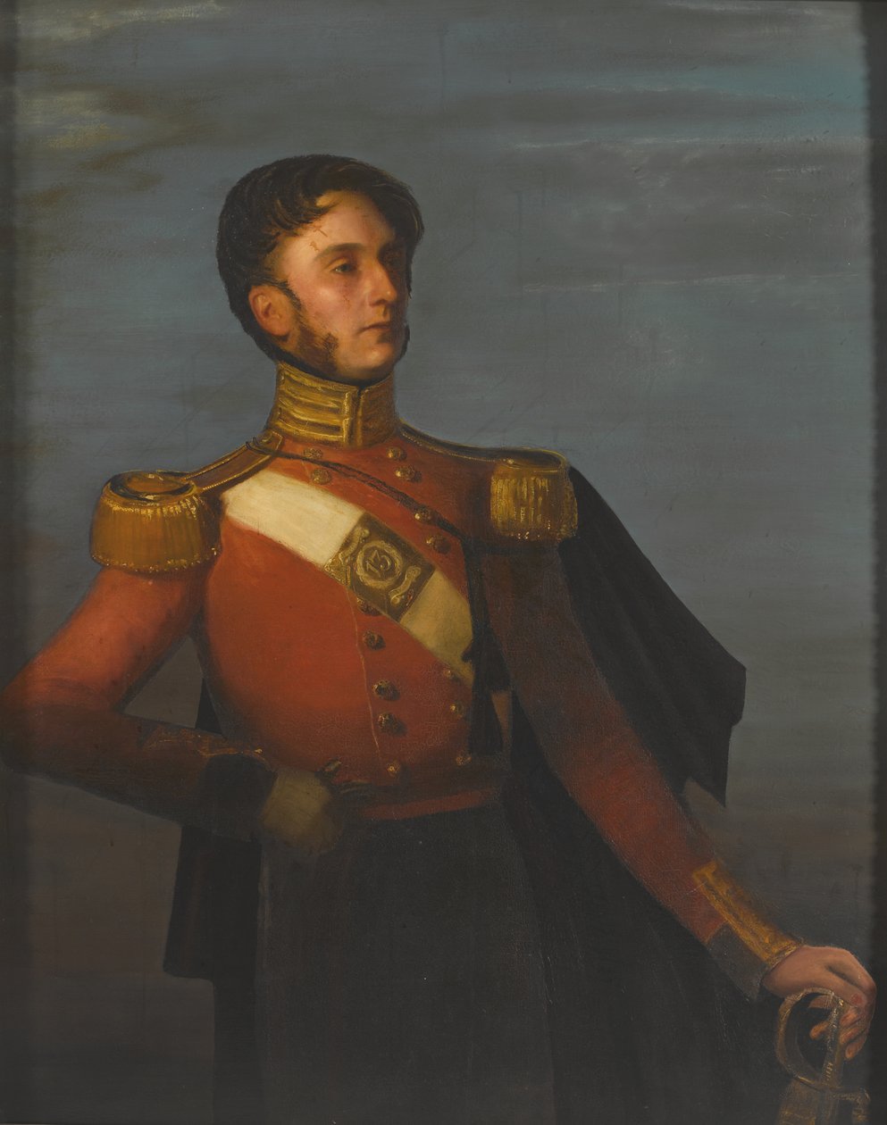 A 13. bengáli bennszülött gyalogság kapitánya alkotó: Unknown artist