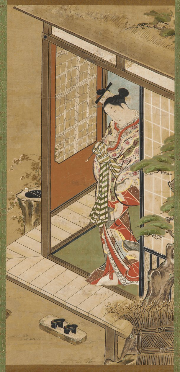 <em>yujo</em> pipával alkotó: Unknown artist