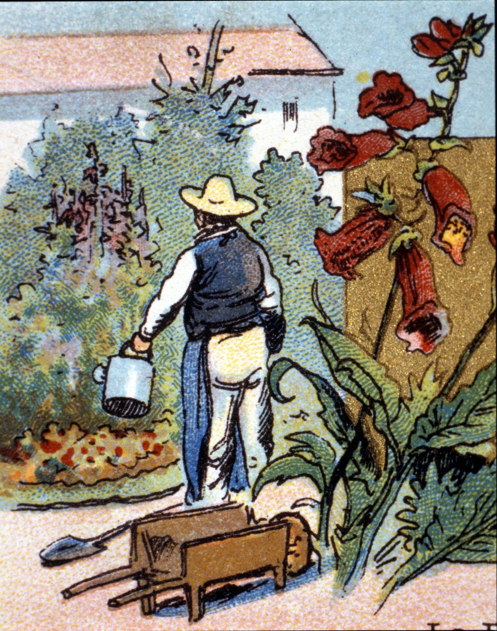Kertész, kromolitográfia alkotó: Unknown artist