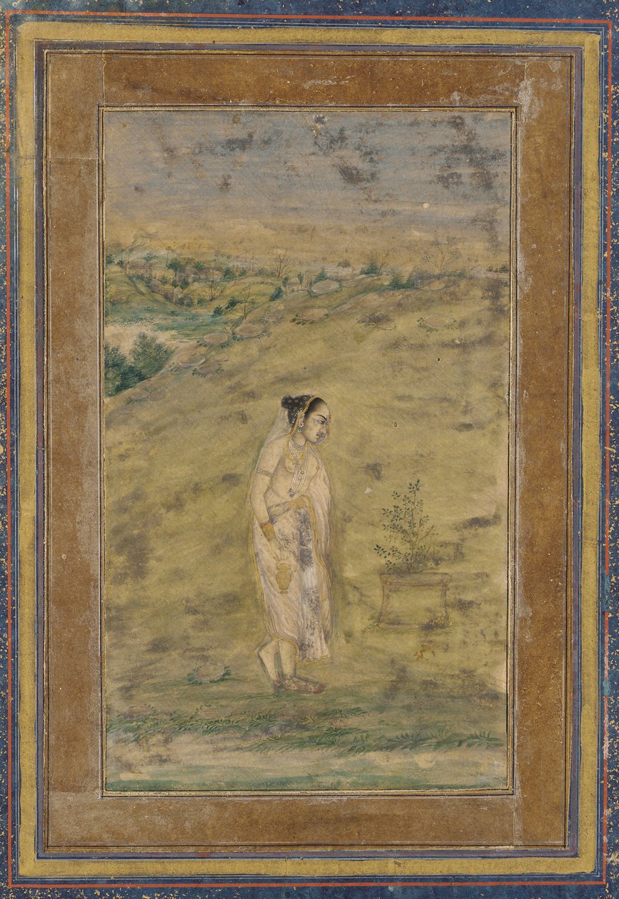 Egy lány a vízparton alkotó: Unknown artist