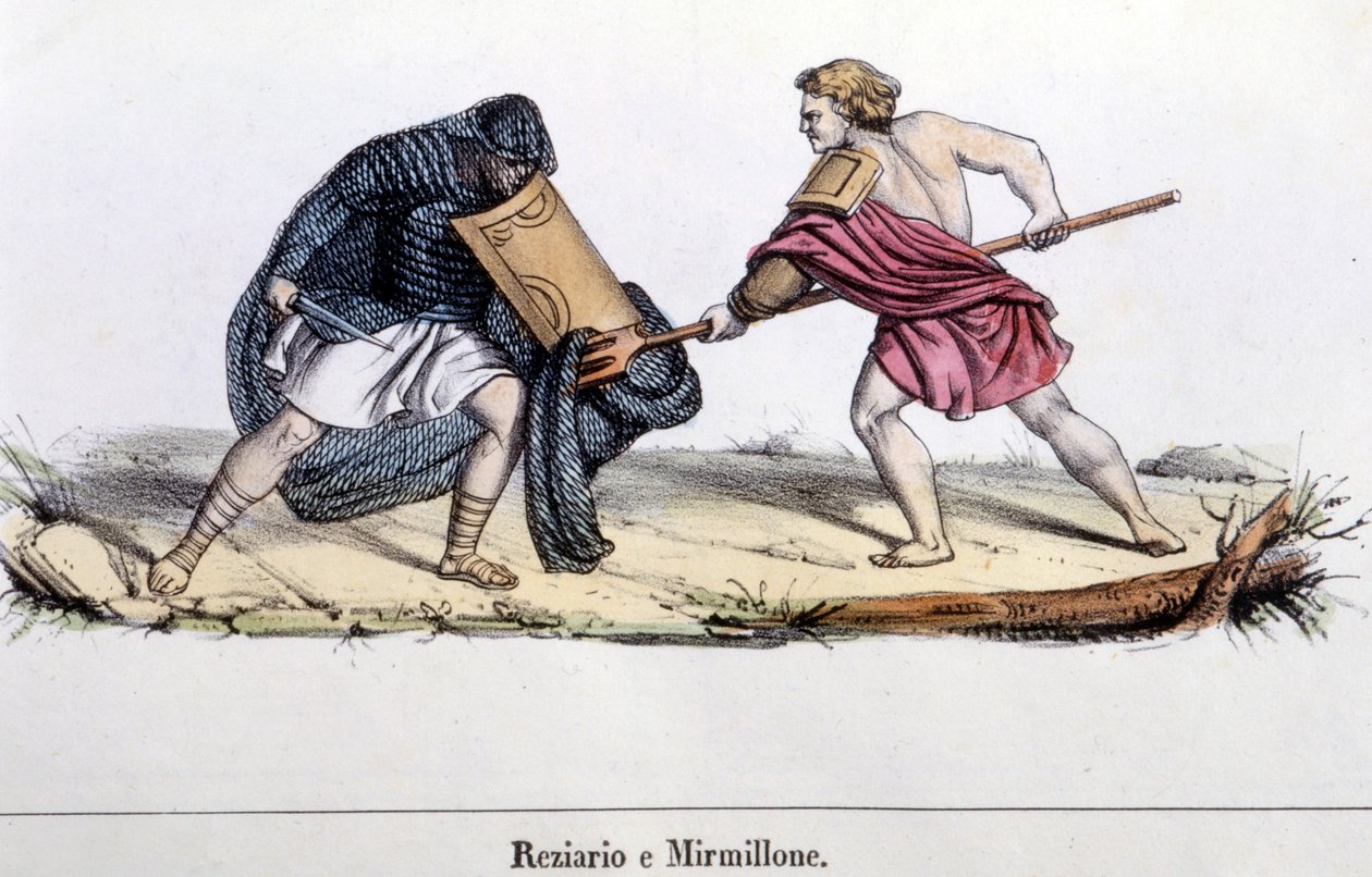Gladiátor harc alkotó: Unknown artist
