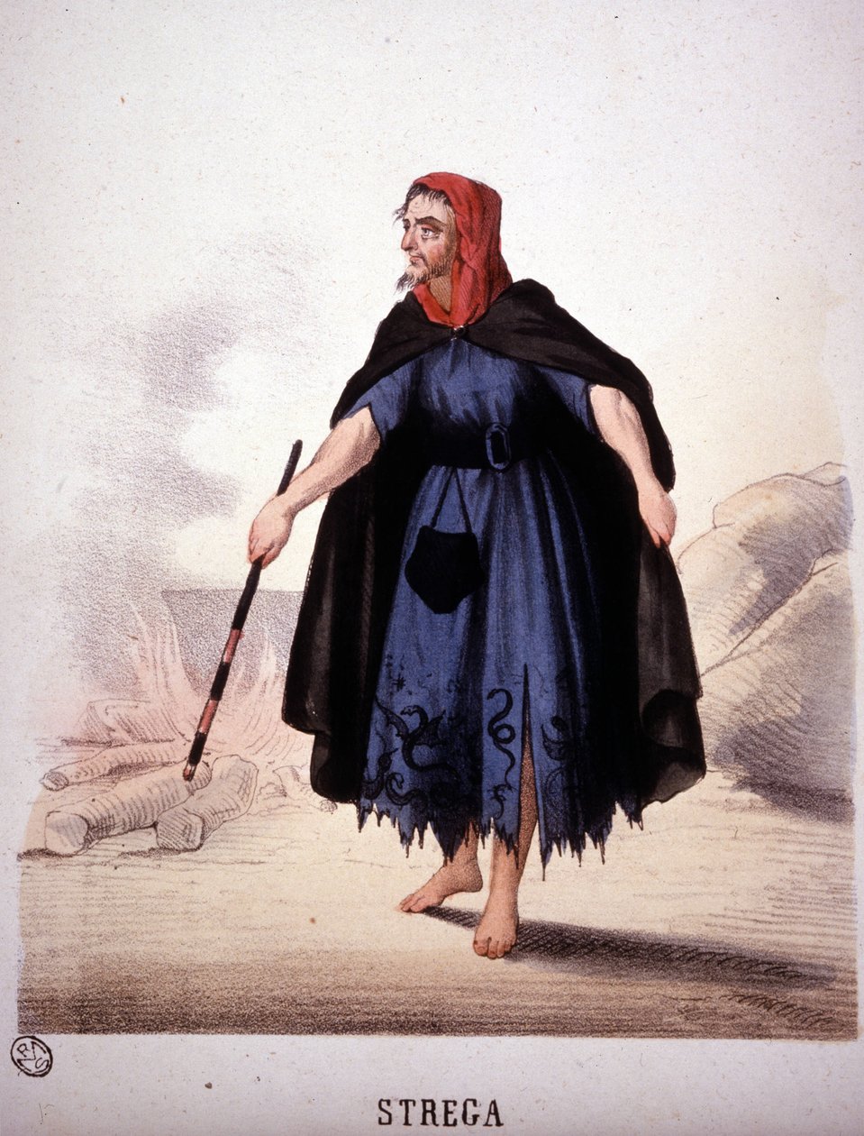 Egy boszorkány Macbethből. alkotó: Unknown artist