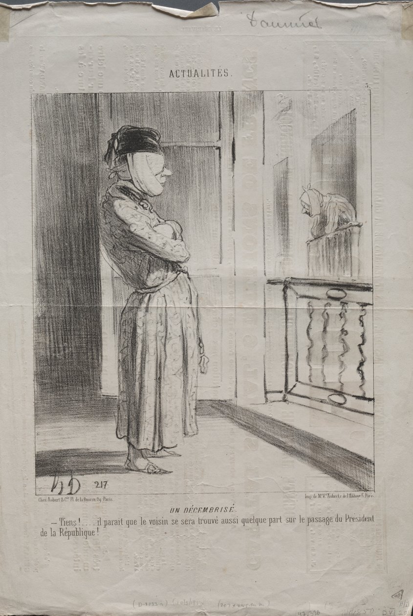 Aktualitások, 3. tábla: Egy "decemberista" alkotó: Unknown artist