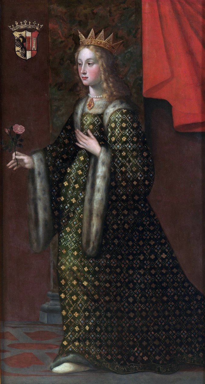 Adelaide de Suse - Adelais - Adaline de Suza ou encore Adelaide de Torin (1020 1091) - Susai Adelaide, Savoyai Ottó felesége (Othon Ier de Savoie) - Anonymous - 18. század - Olaj, vászon alkotó: Unknown artist