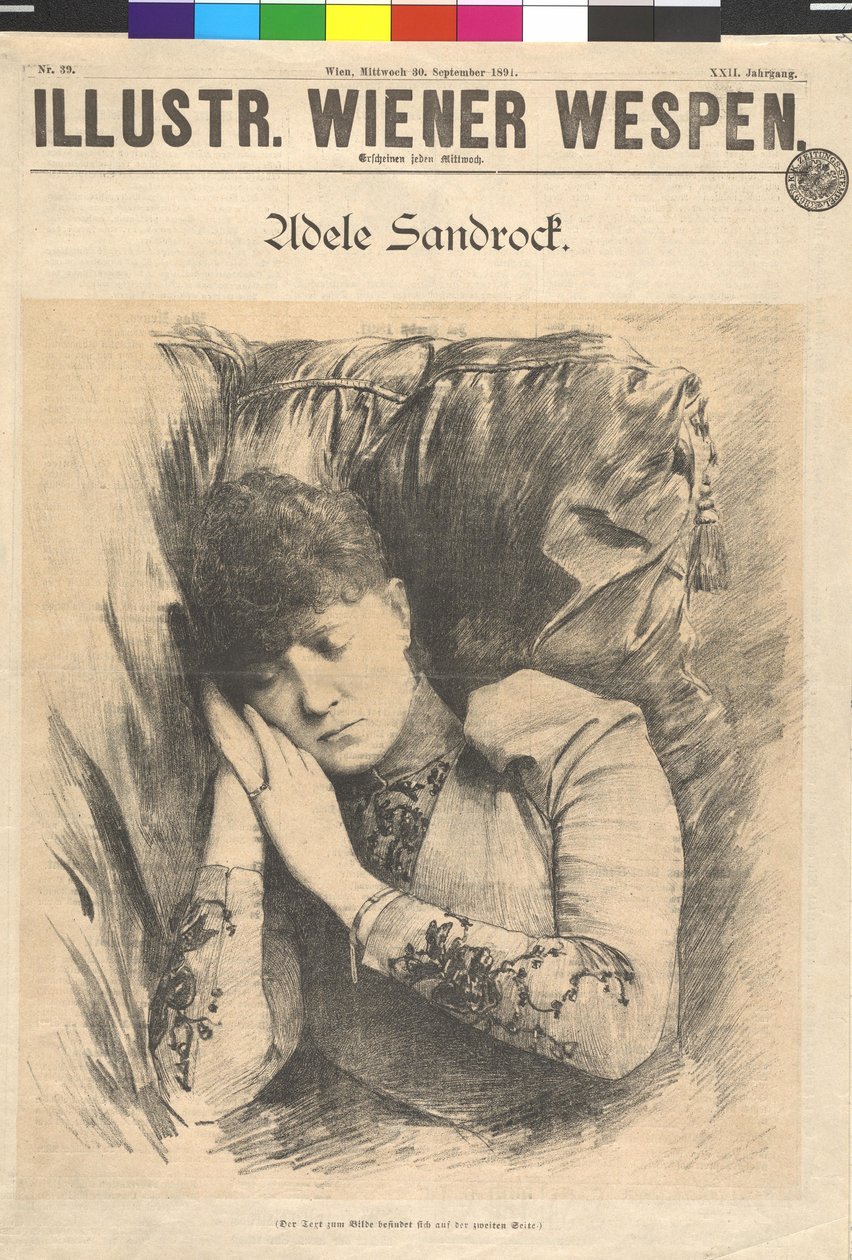 Adele Sandrock alkotó: Unknown artist