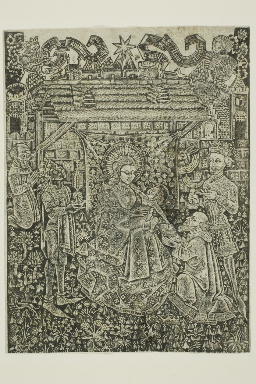 A bölcsek imádása alkotó: Unknown artist