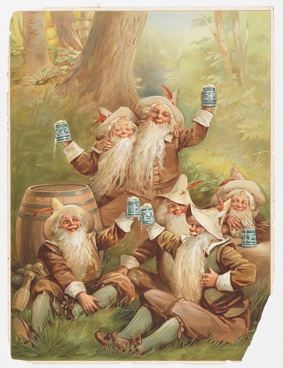 Reklám a sörre alkotó: Unknown artist