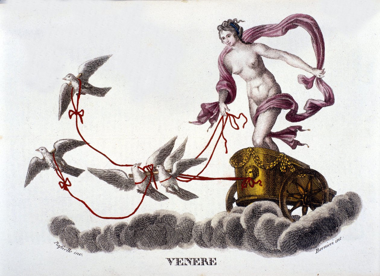 Raffaello Sanzio illusztrációja után. Metszet a 19. századból. alkotó: Unknown artist