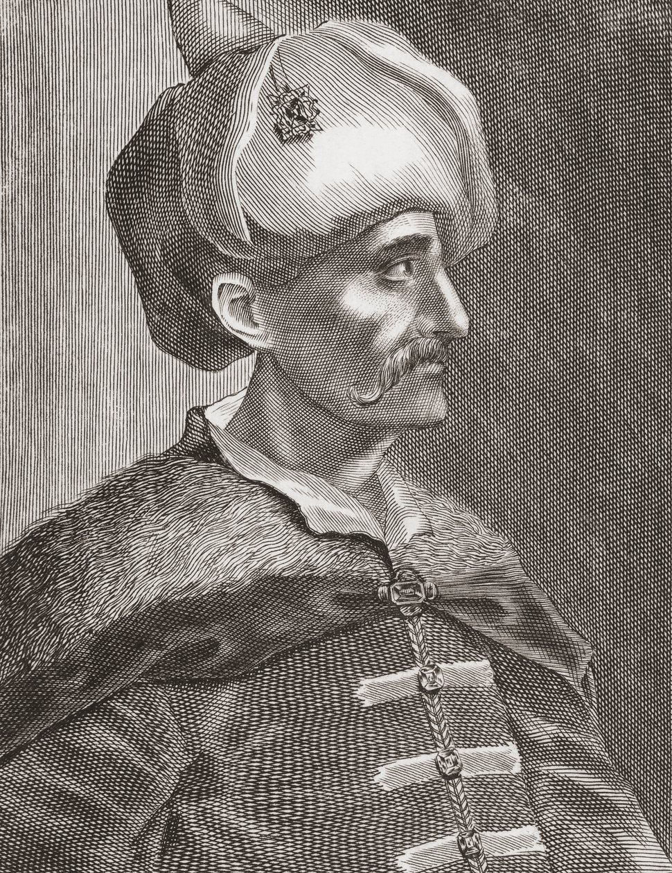 I. Ahmed, az Oszmán Birodalom szultánja. alkotó: Unknown artist
