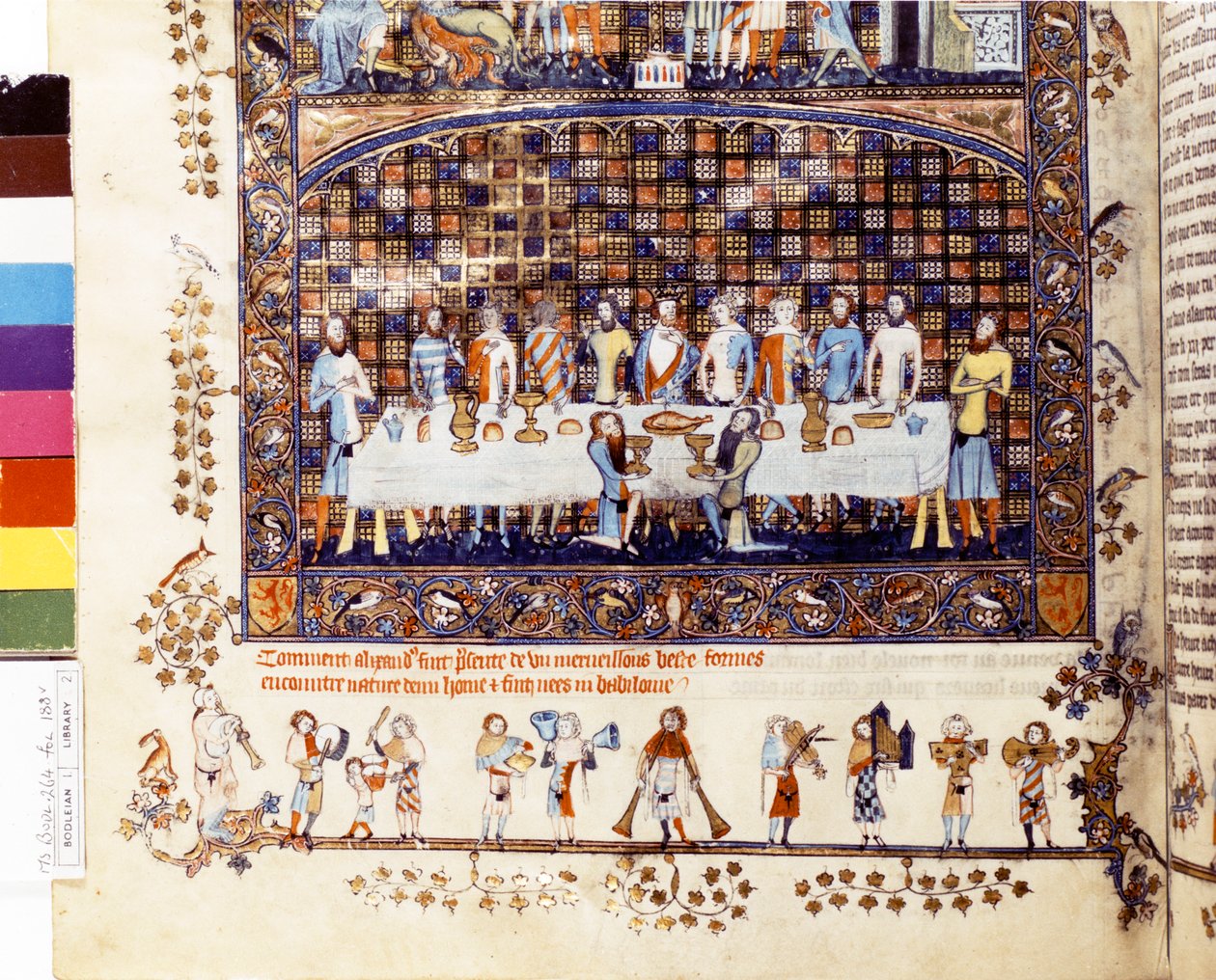 Sándor útja az Édenkertbe, 1400 körül (miniatúra) alkotó: Unknown artist
