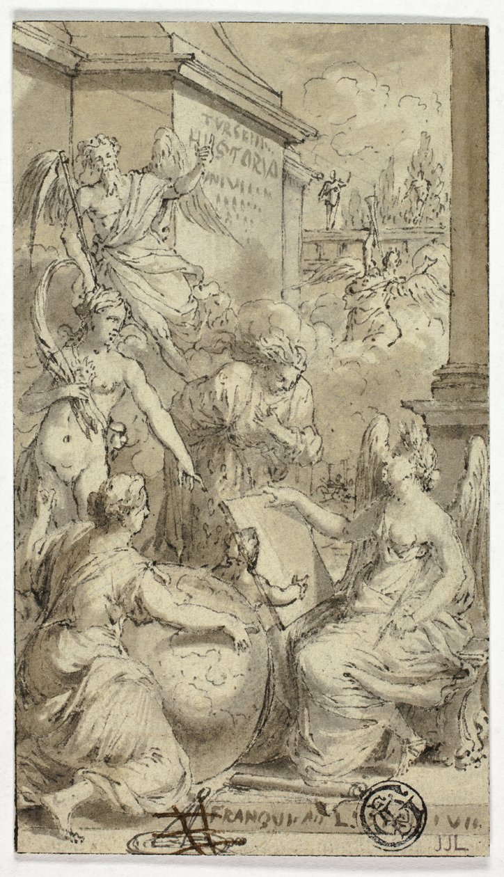 A történelem allegóriája alkotó: Unknown artist