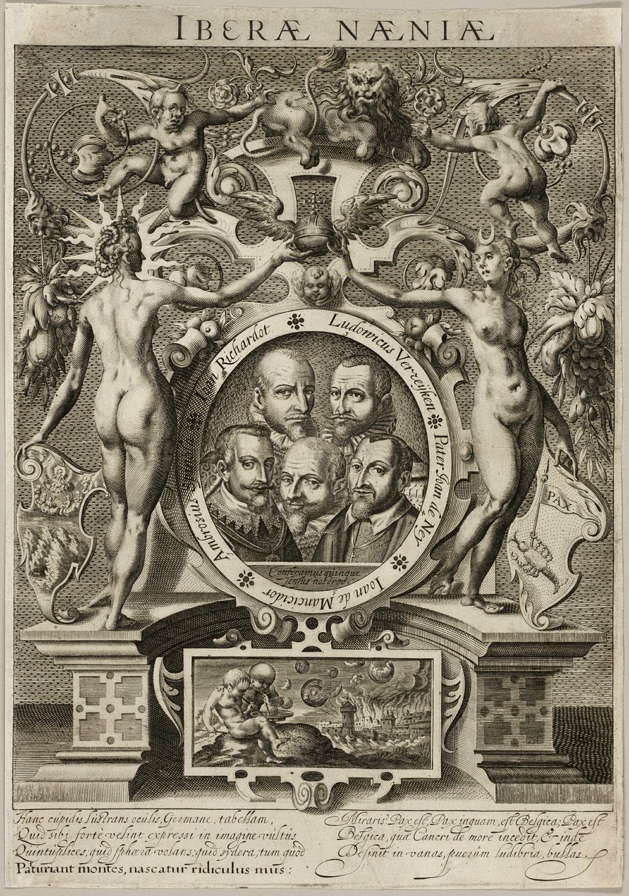 Allegória a Spanyolországgal folytatott béketárgyalások hiábavalóságáról alkotó: Unknown artist