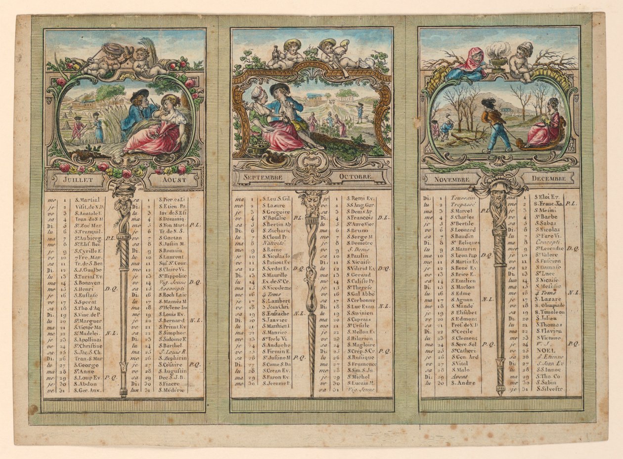 Almanach 1789-re alkotó: Unknown artist