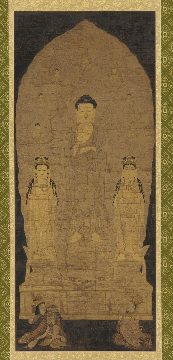 Amitabha triád alkotó: Unknown artist