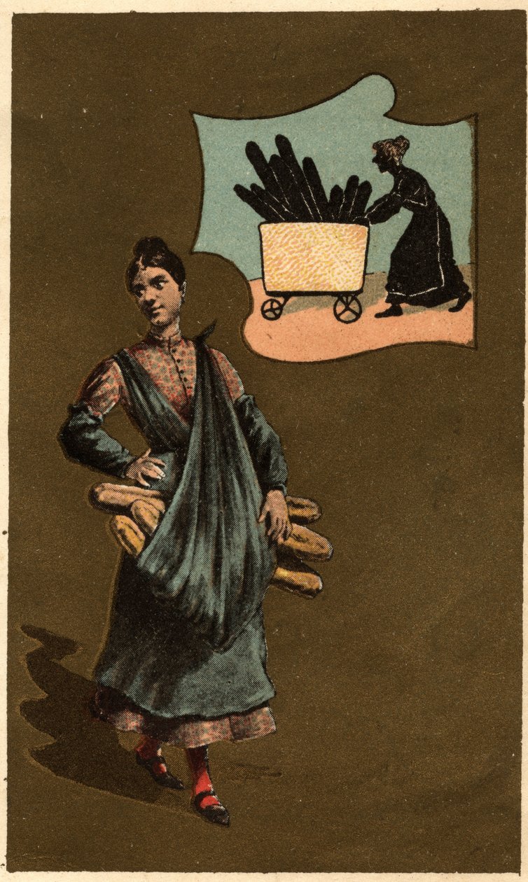 Névtelen kromolitográfia, 19. század vége. alkotó: Unknown artist