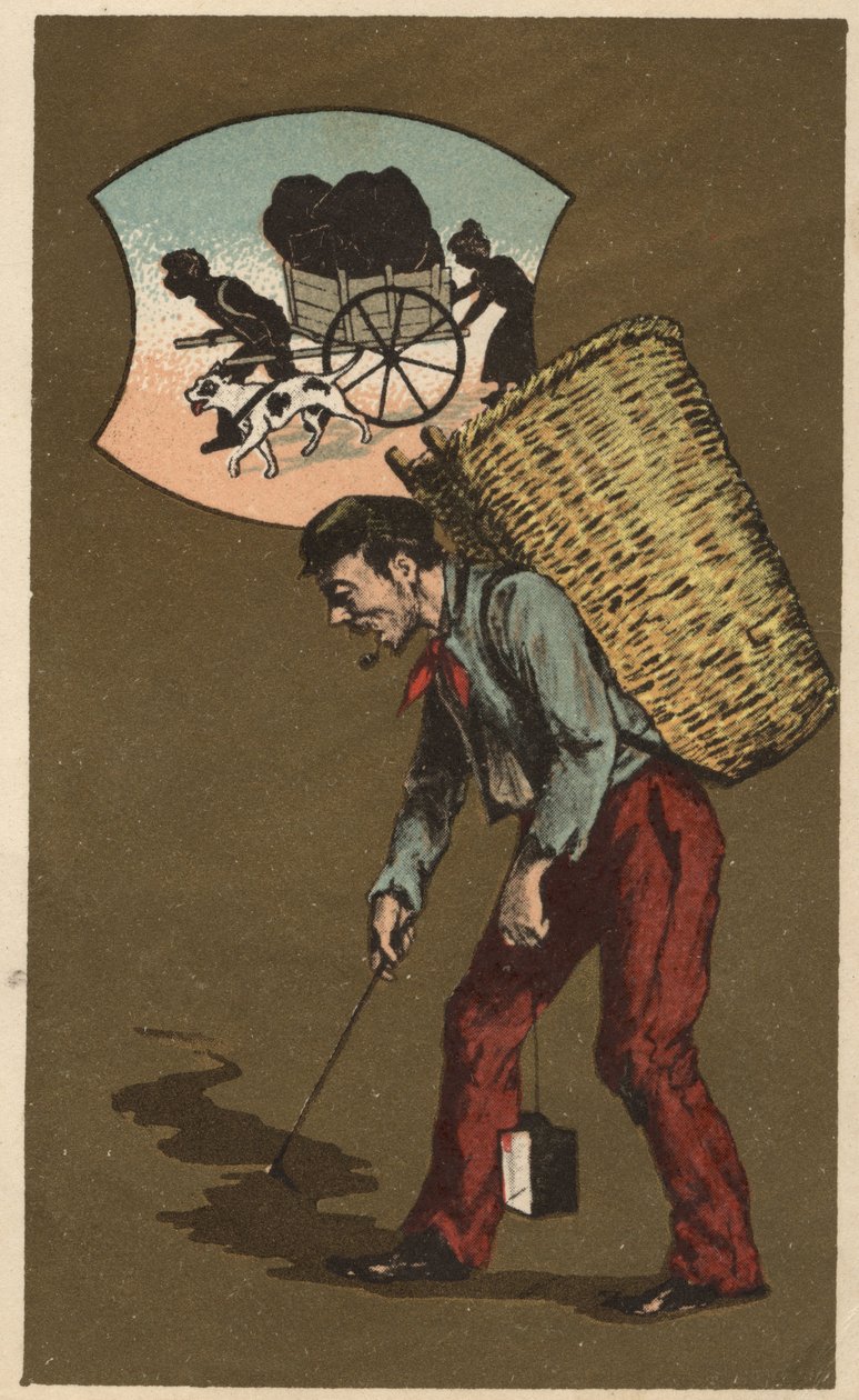Névtelen kromolitográfia, 19. század vége. alkotó: Unknown artist