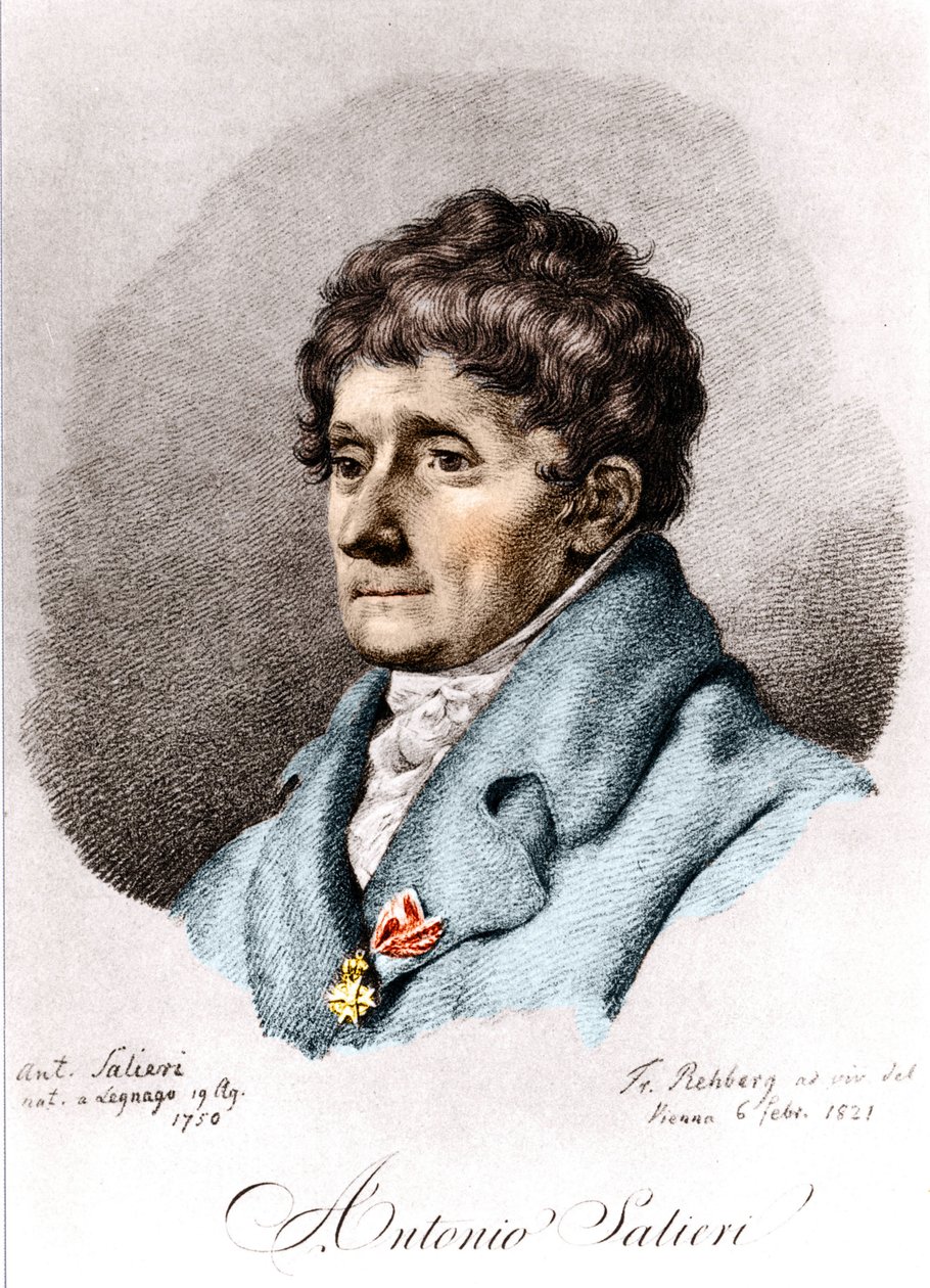 Antonio Salieri, olasz zeneszerző és karmester (Legnago alkotó: Unknown artist