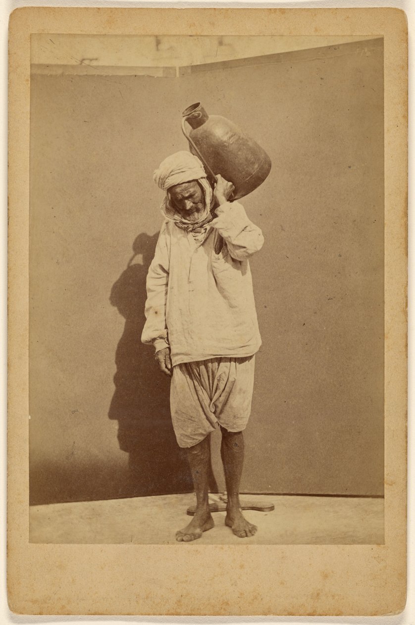 [Arab férfi egy kancsóval] alkotó: Unknown artist