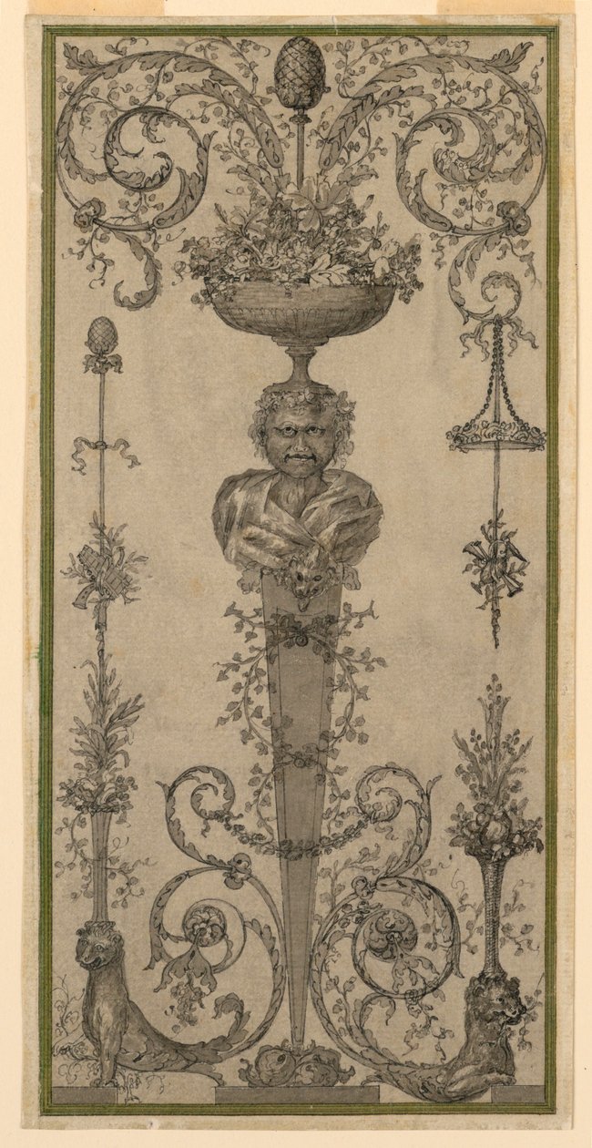Arabesque design panelhez alkotó: Unknown artist