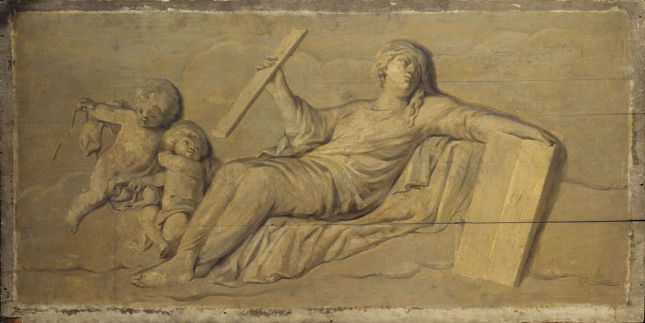 Építészet, 1701 és 1800 között (olaj, fa) alkotó: Unknown artist