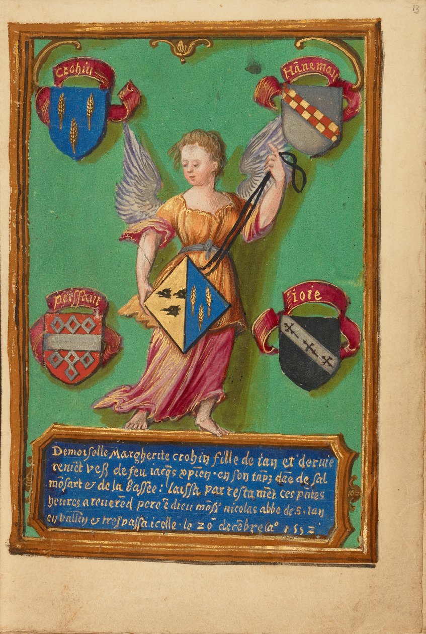 Marguerite Crohin címere alkotó: Unknown artist