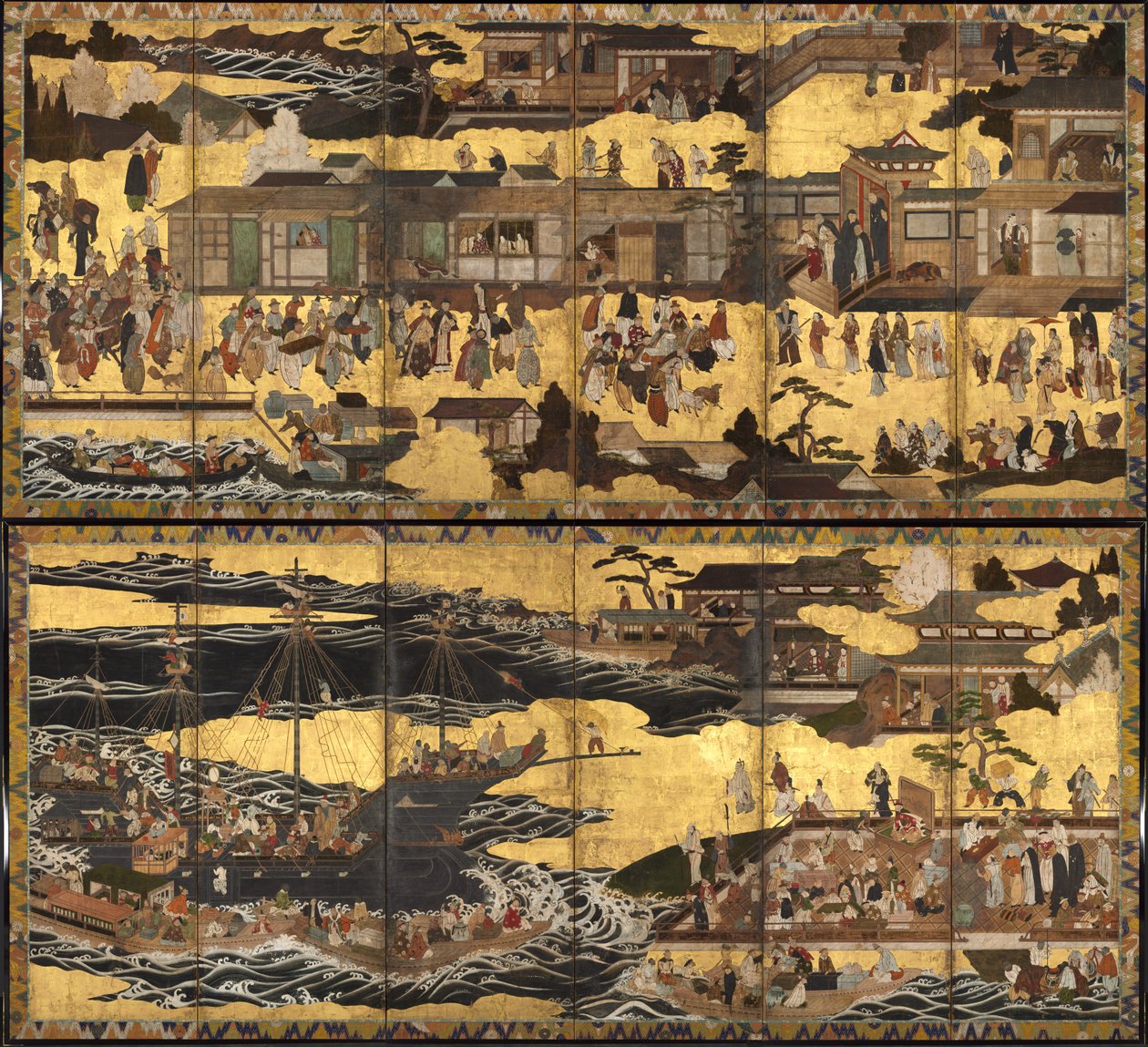 A "déli barbárok" érkezése alkotó: Unknown artist