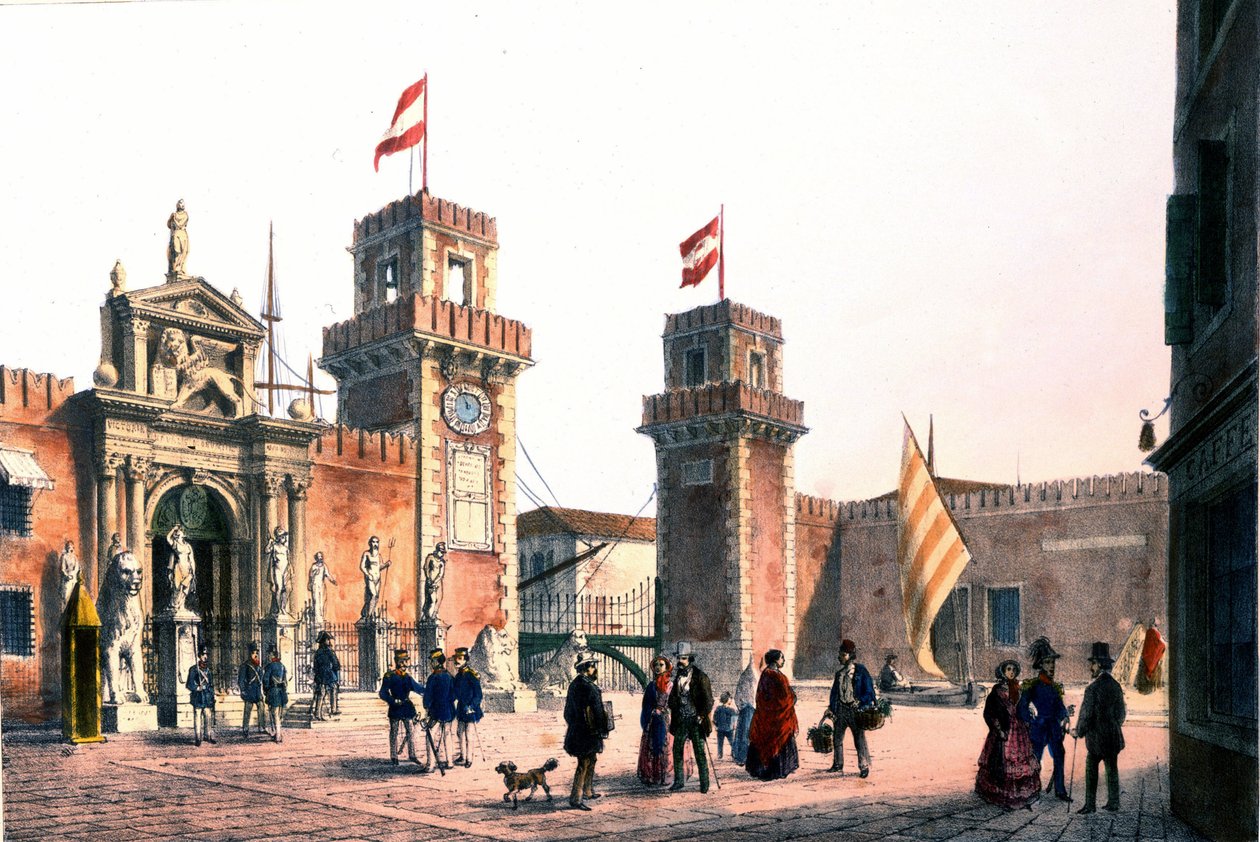 Velence arzenálja a XIX. alkotó: Unknown artist