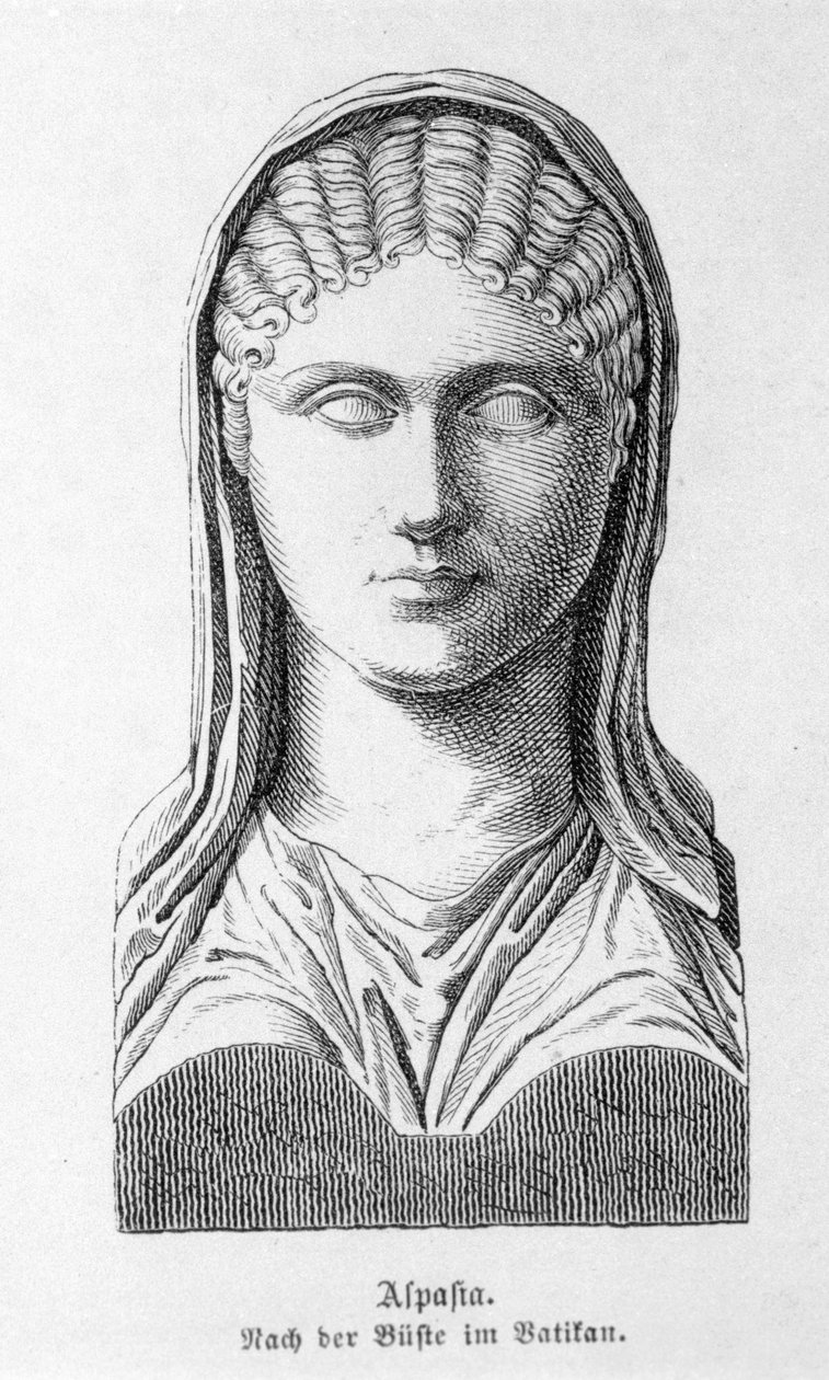 Milétosz Aspasia, Periklész szeretője. alkotó: Unknown artist