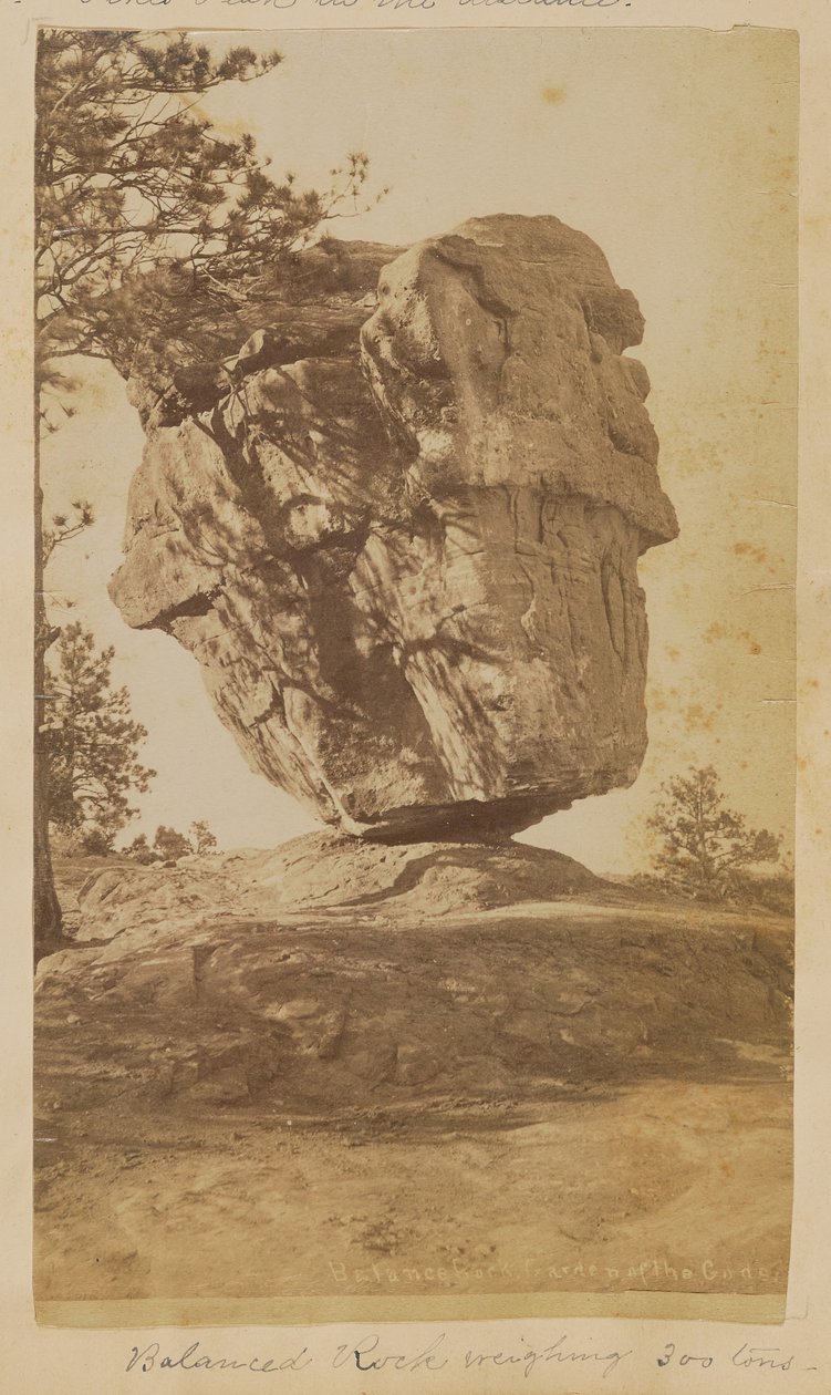 Kiegyensúlyozott rock. Az istenek kertje alkotó: Unknown artist