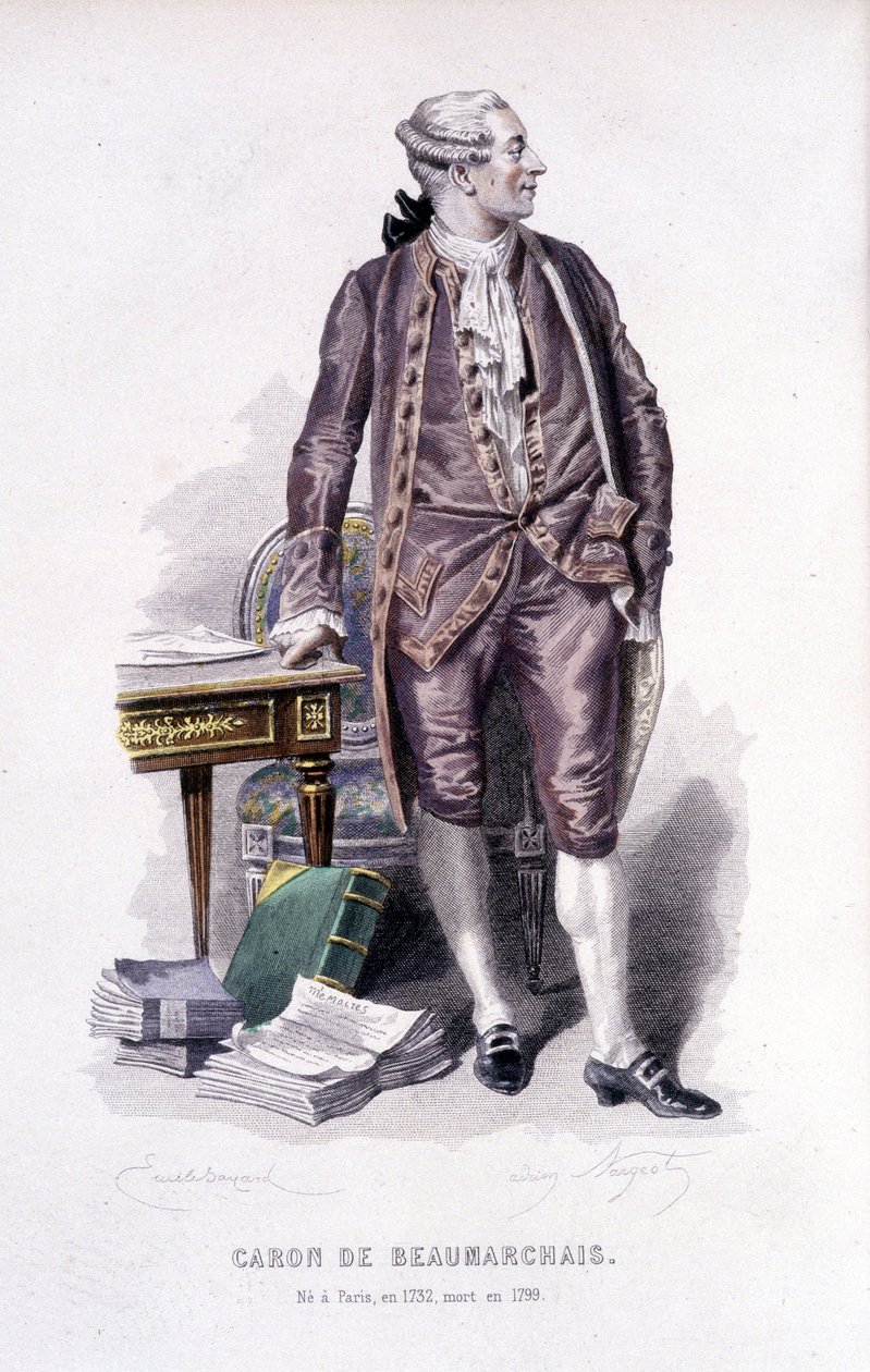 Beaumarchais báró (1732/1799) alkotó: Unknown artist