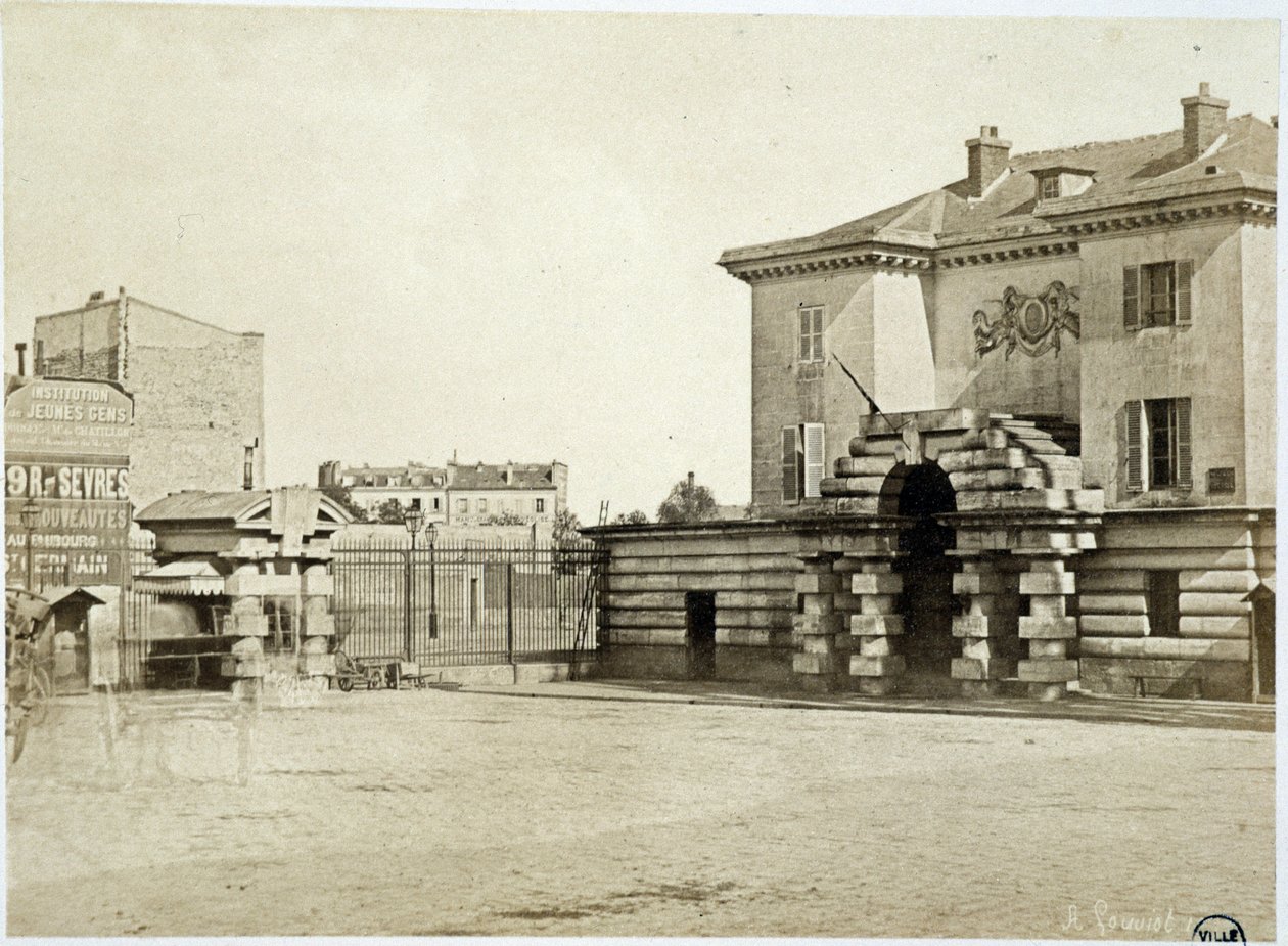 Barrière du Maine – Gouviot „Les barriers de Paris” című művében alkotó: Unknown artist