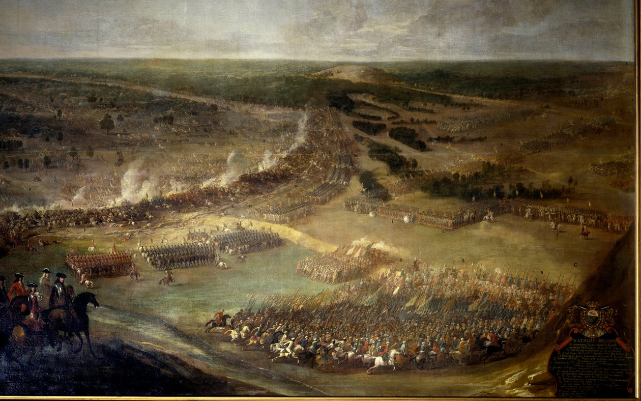 Hersans-i csata (1687), Magyarország. 17. századi névtelen festmény. Chateau De Vaux Le Viscount. alkotó: Unknown artist