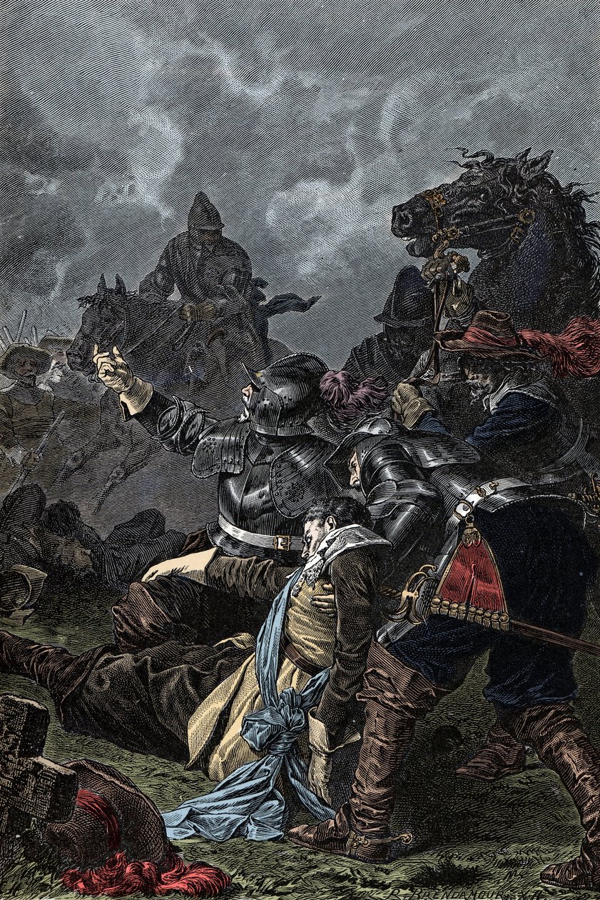 Lutzen csata alkotó: Unknown artist