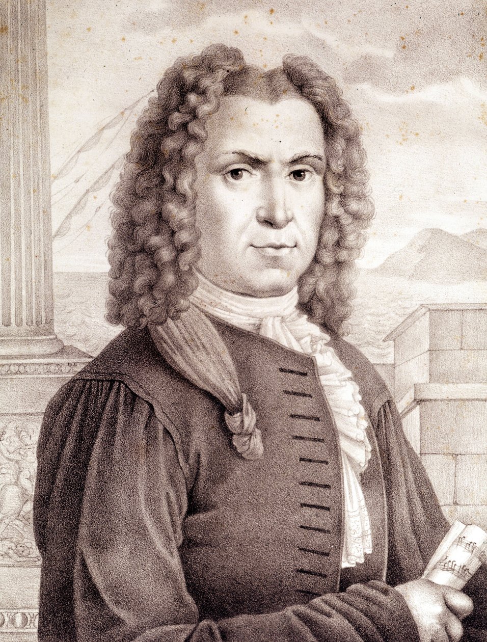 Benedetto Marcello (1686-1739) olasz zeneszerző. alkotó: Unknown artist