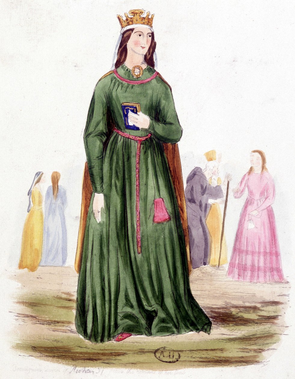 Berengere, angol királynő, I. Richárd felesége alkotó: Unknown artist