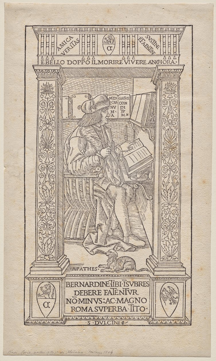 Bernardino Corio alkotó: Unknown artist