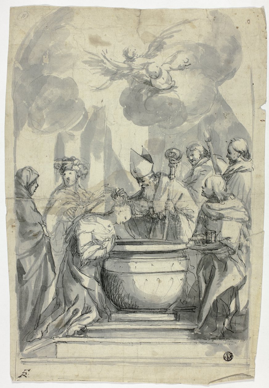 Püspök felkent női szent alkotó: Unknown artist