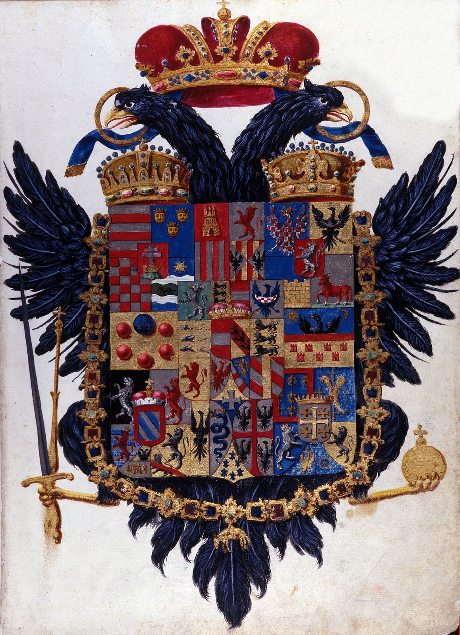 Az Osztrák-Magyar Birodalom Blazonja (Austria Hungary). 19. század alkotó: Unknown artist