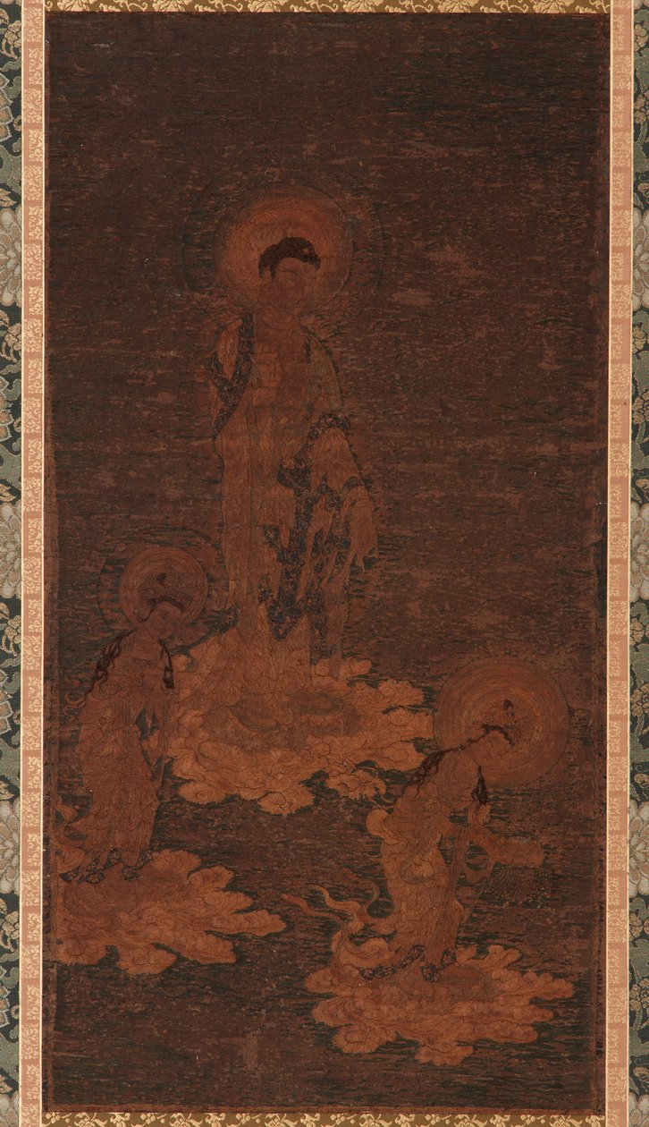 Buddha Amida üdvözlő leszállása alkotó: Unknown artist