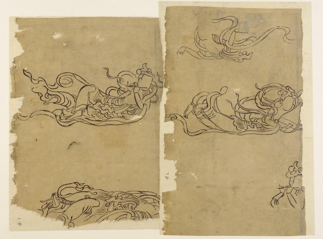 Buddhista angyal – Apsaras alkotó: Unknown artist