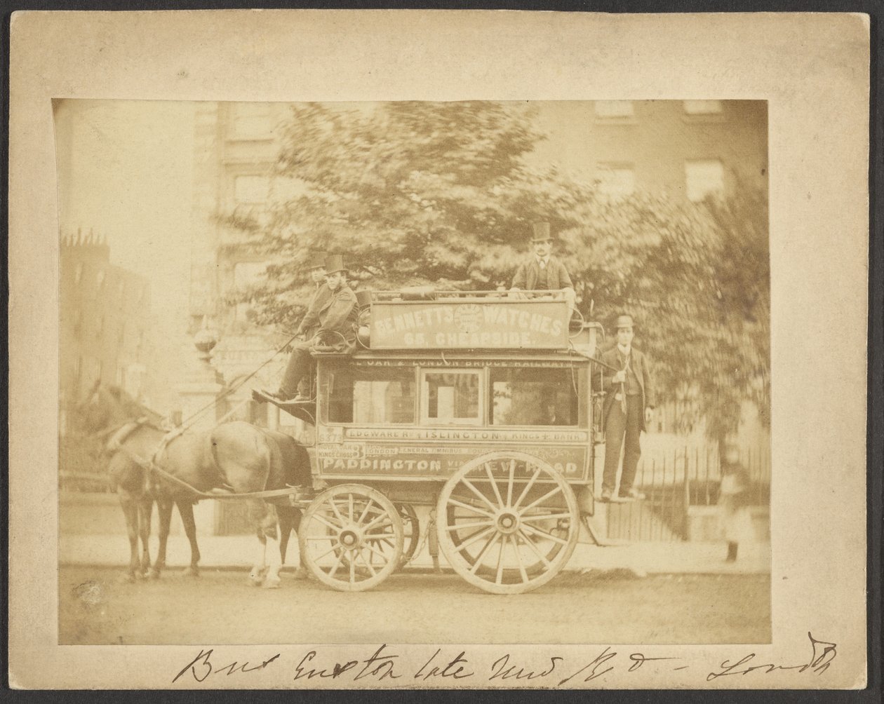 [Busz, Euston Road, London] alkotó: Unknown artist