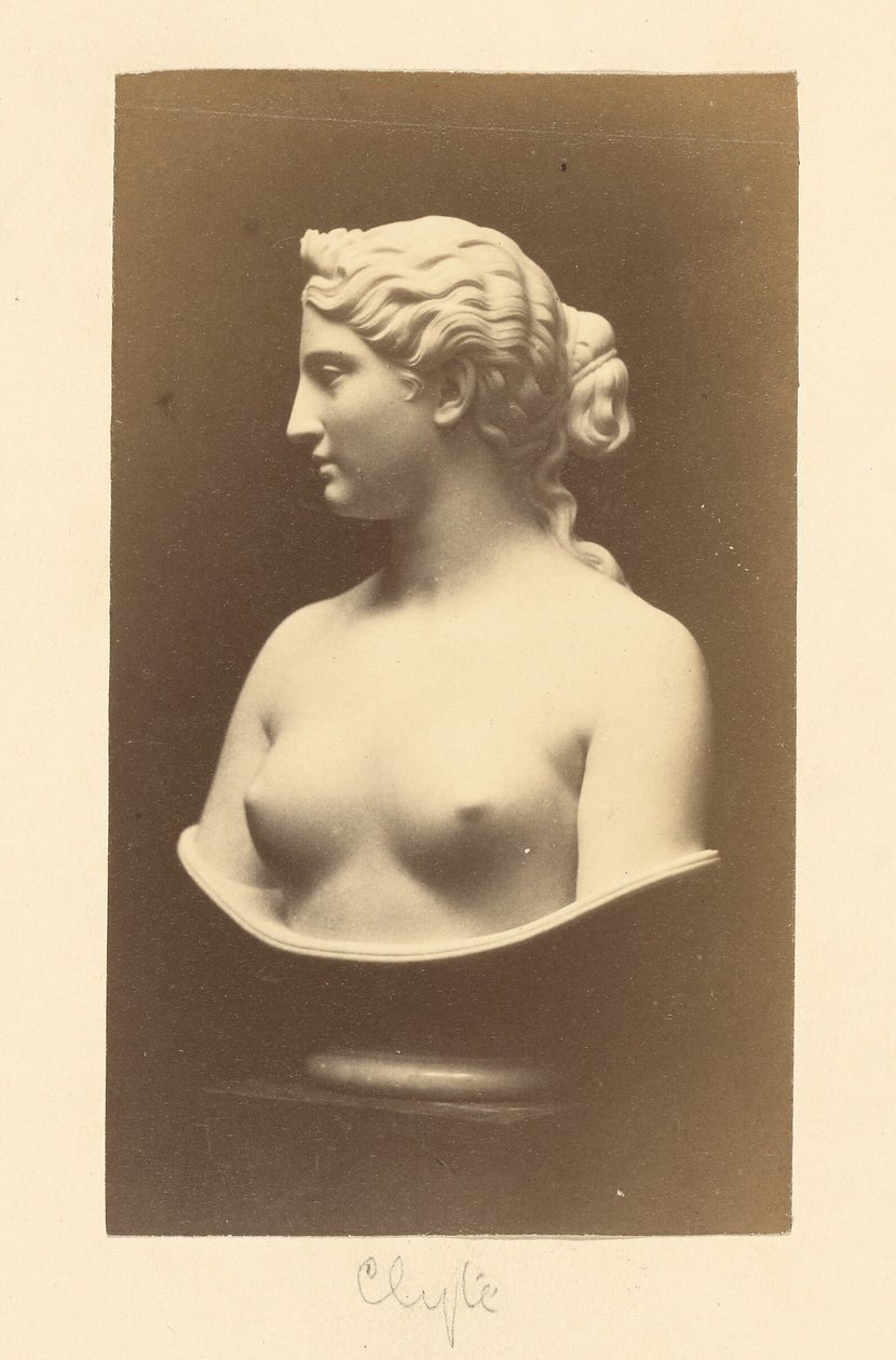 [Hiram Powers mellszobra Clytie-ről] alkotó: Unknown artist