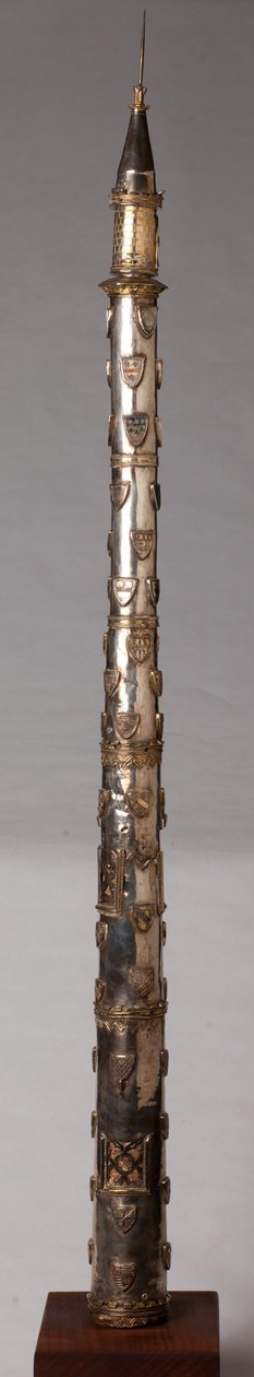 Gyertyatartó (?), ezüstműves alkotó: Unknown artist