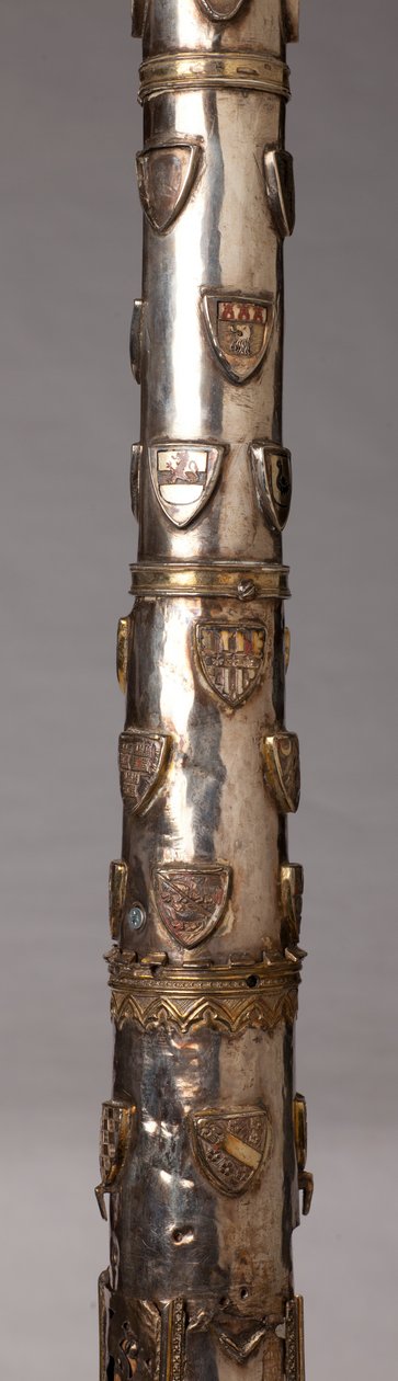 Gyertyatartó (?), ezüstműves, részlet alkotó: Unknown artist