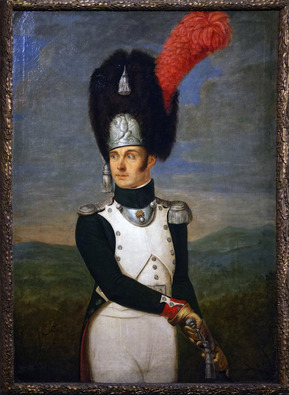 Az olasz királyi gárda gránátosainak kapitánya, 1809 körül alkotó: Unknown artist