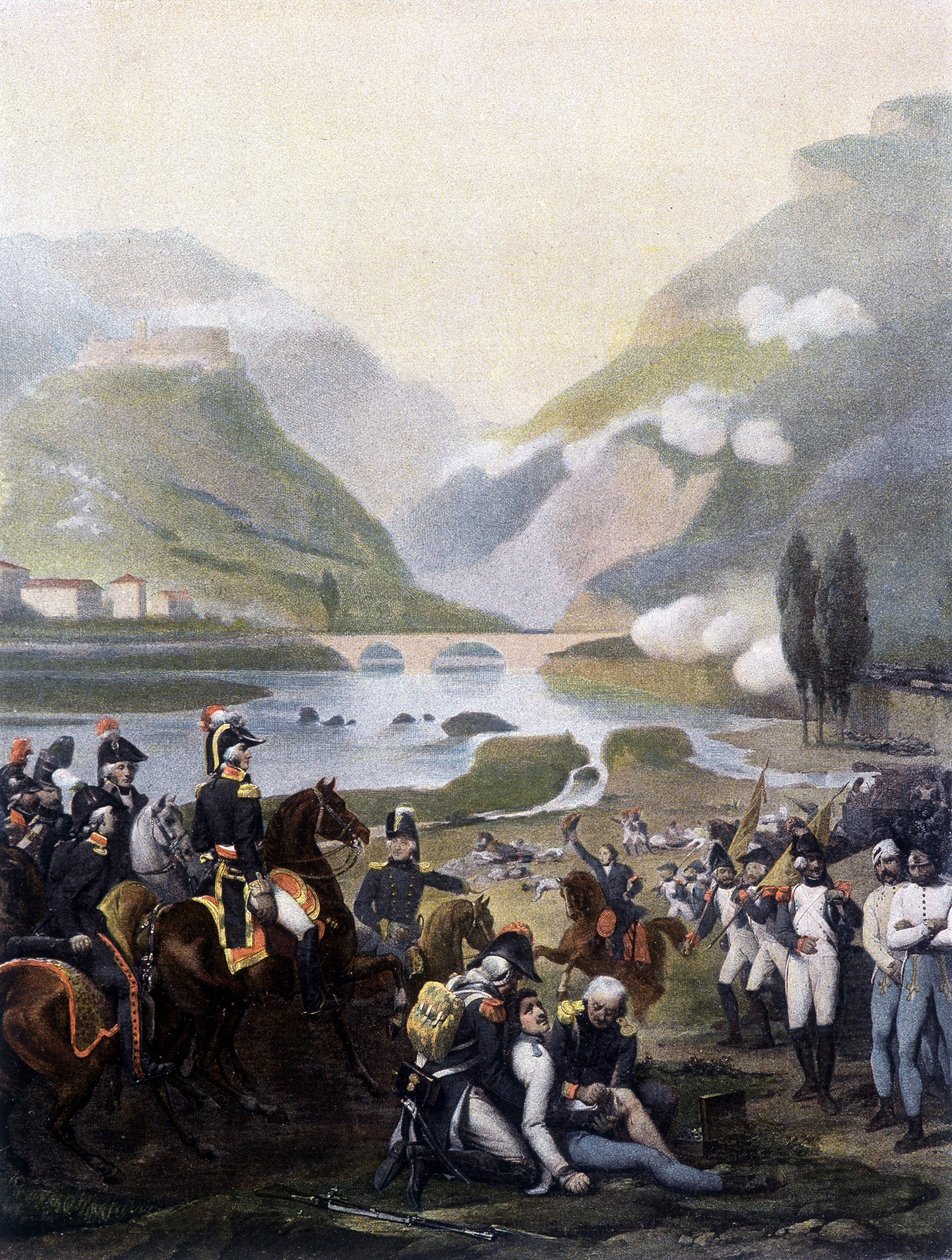 Szeptember 4-én a napóleoni hadsereg elfoglalta Pietra várát alkotó: Unknown artist